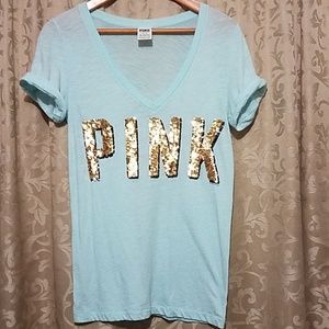 Pink Victoria's Secret shirt